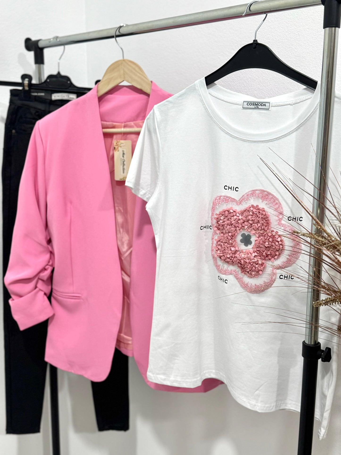 Tricou alb Chic