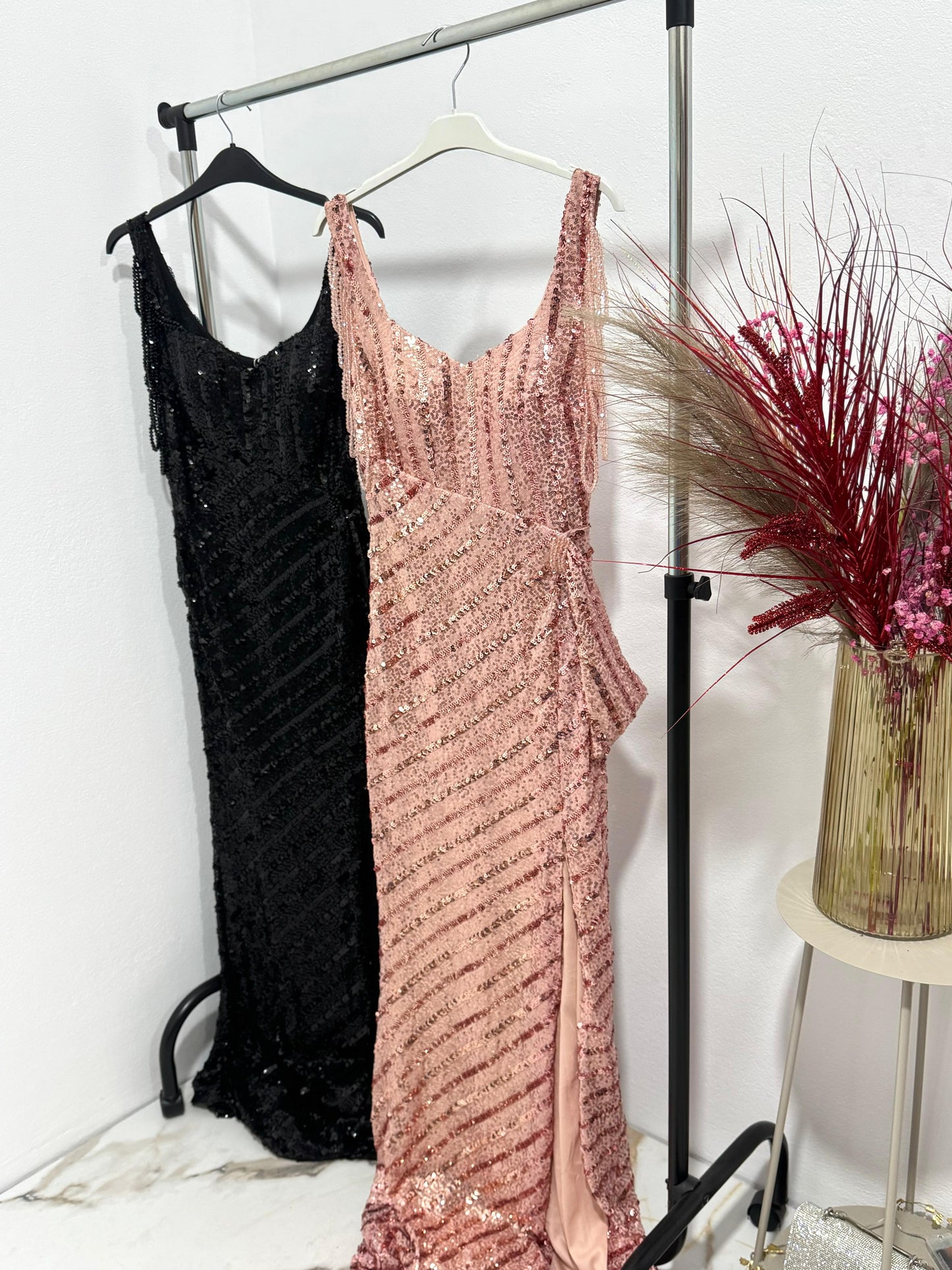 Rochie lunga din paiete Rebecca