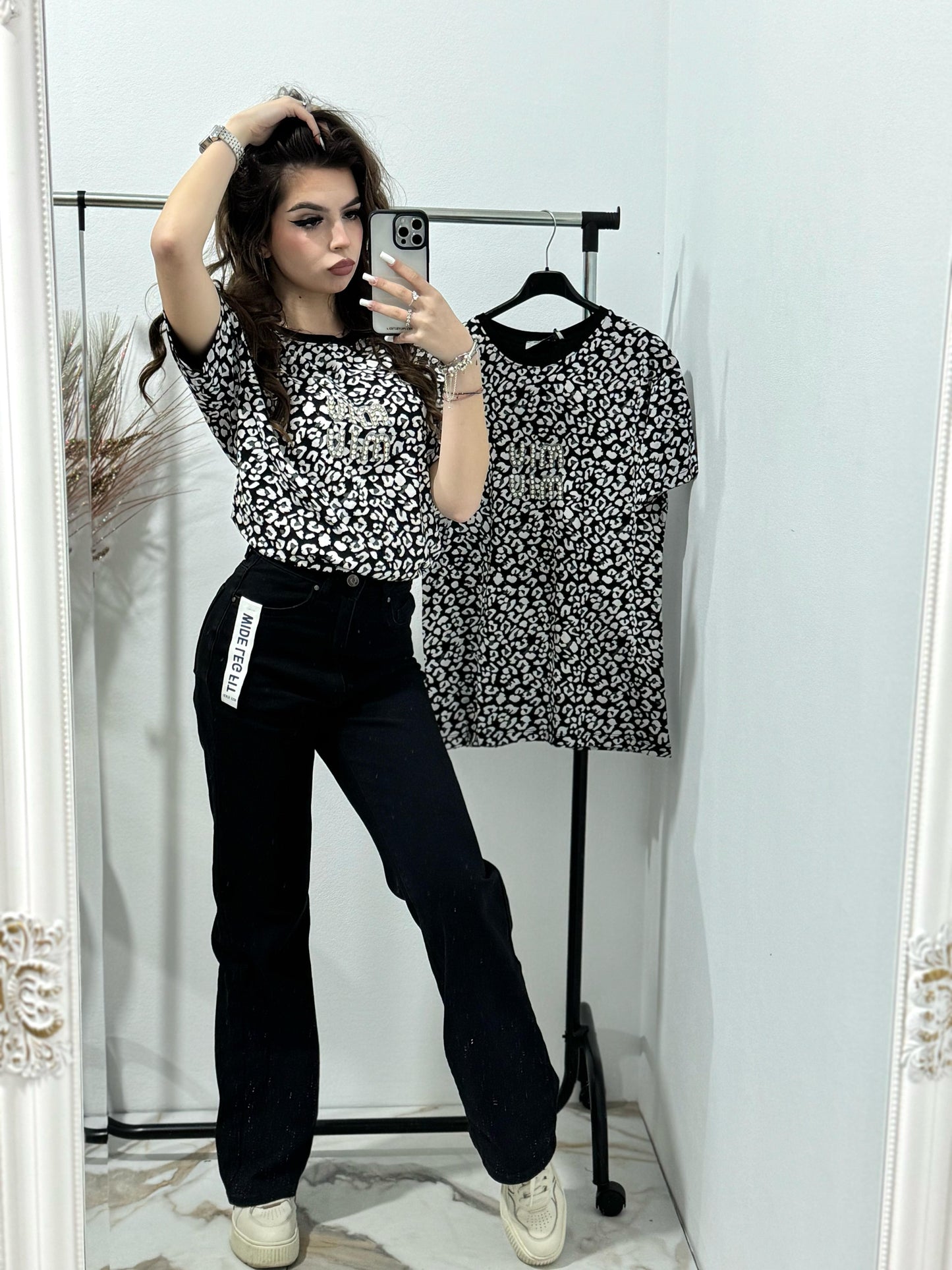 Tricou print Min