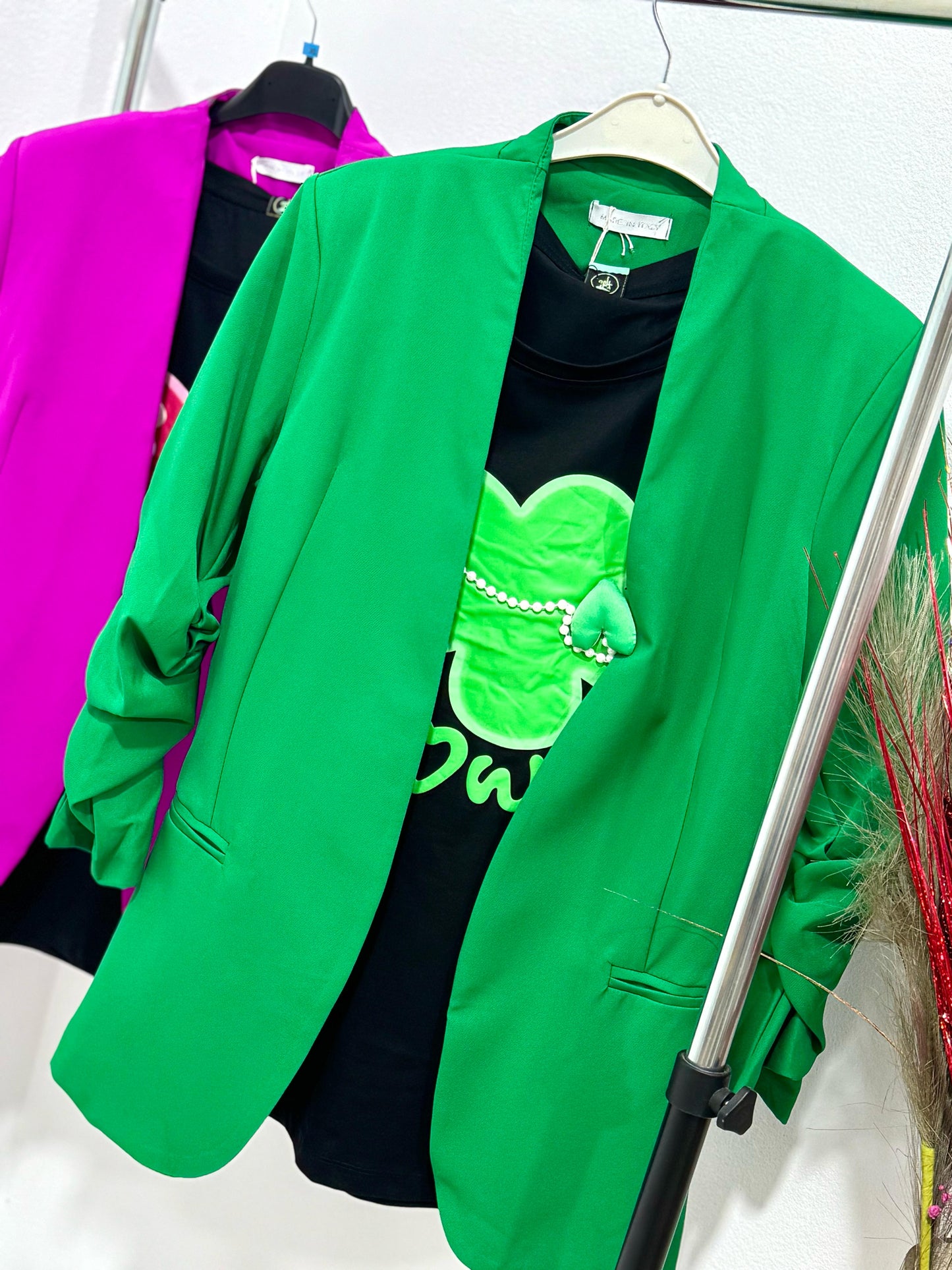 Sacou dama verde Merry