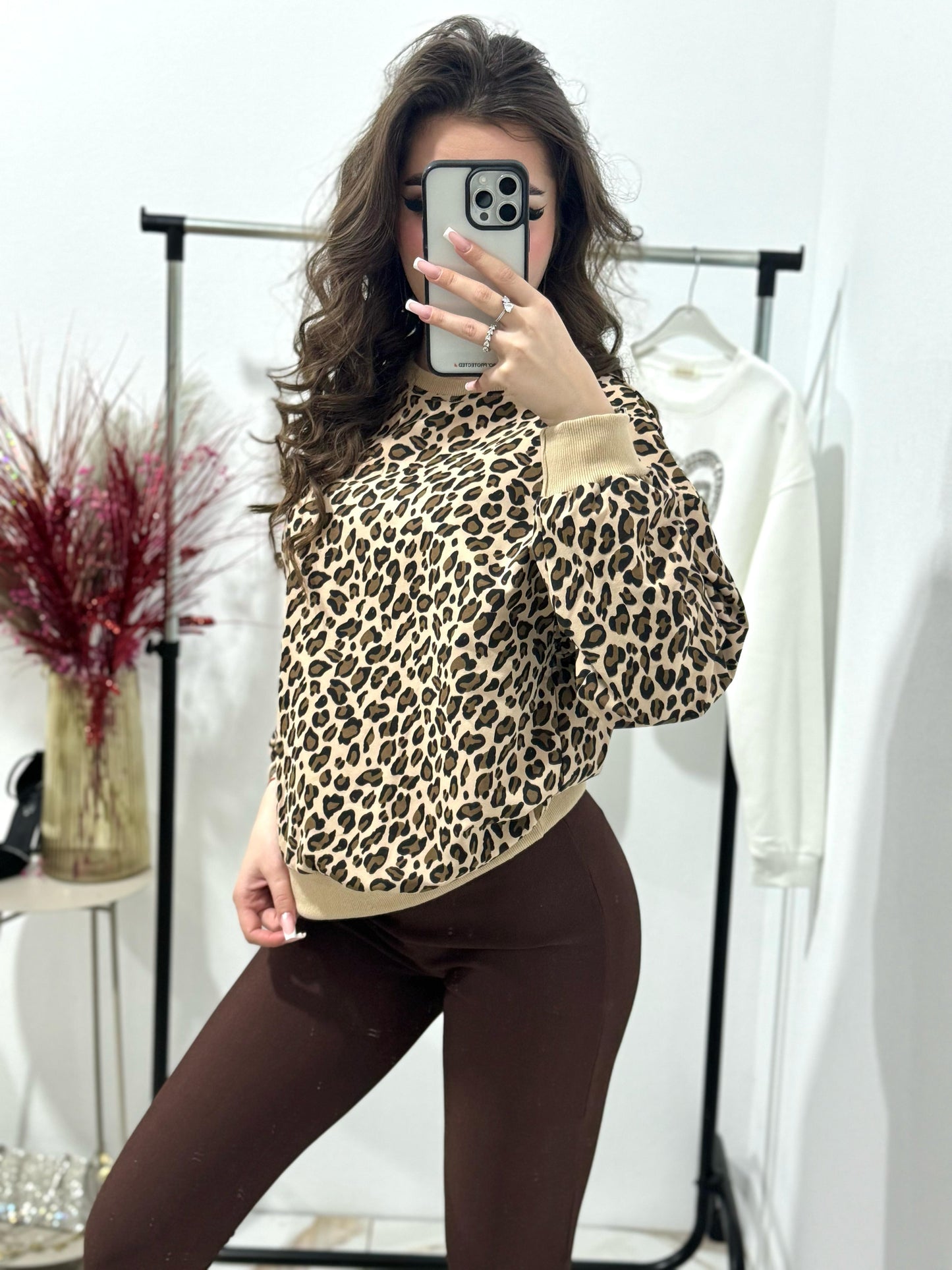 Bluza dama cu imprimeu pantera Tania