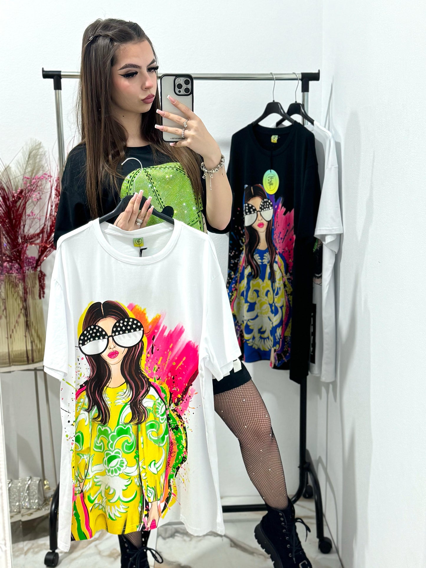 Rochie tip tricou Girls