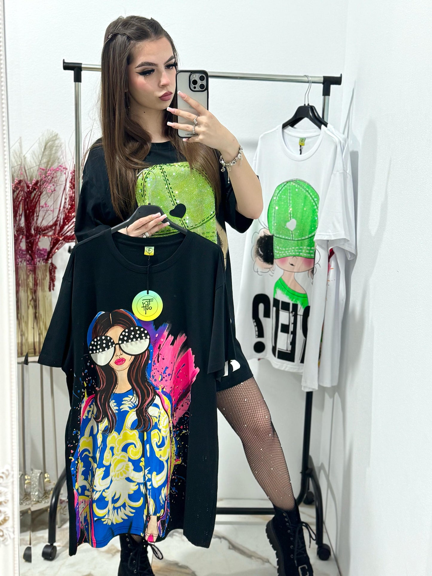 Rochie tip tricou Girls