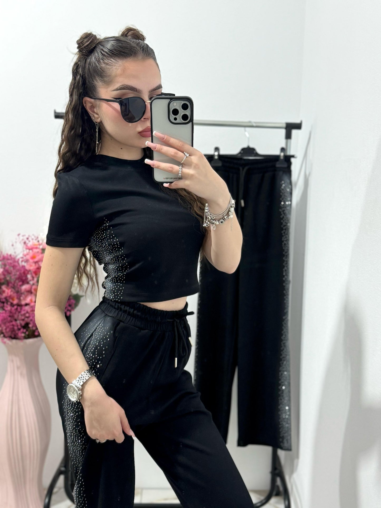 Compleu sport cu cristale Maria