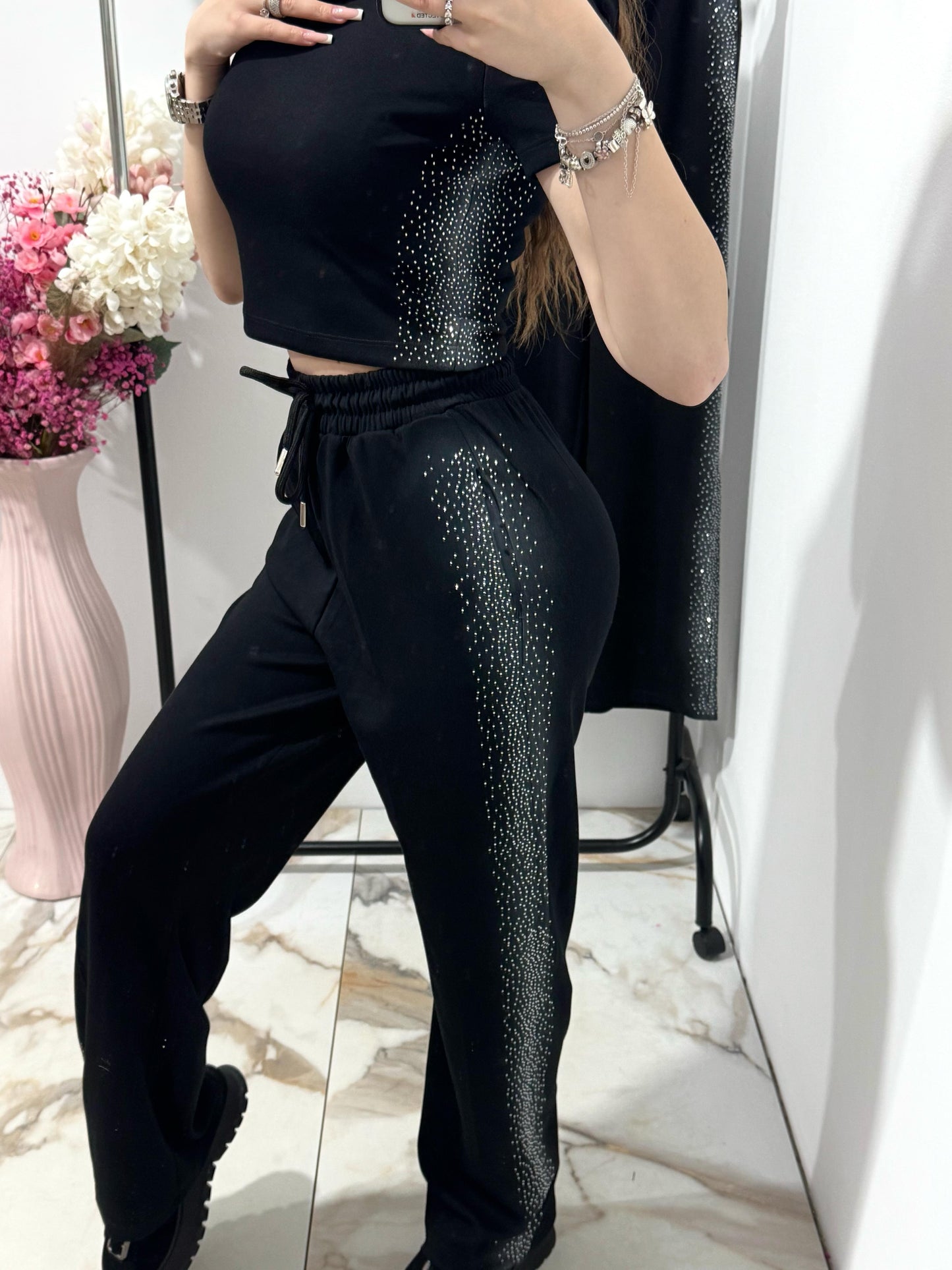 Compleu sport cu cristale Maria