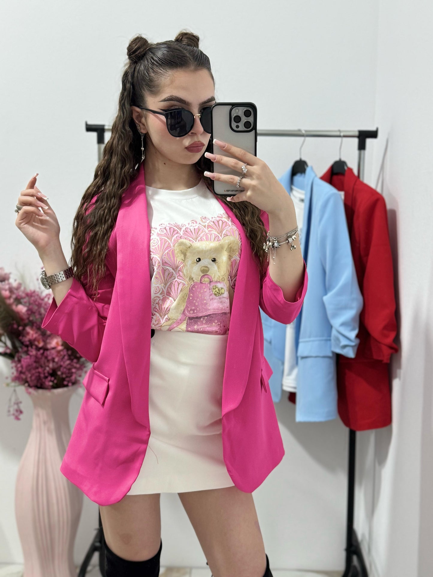 Sacou roz aprins ZRA