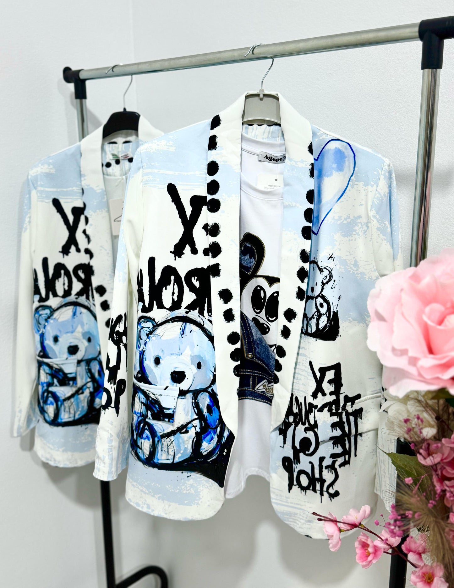 Sacou colorat Blue Bear