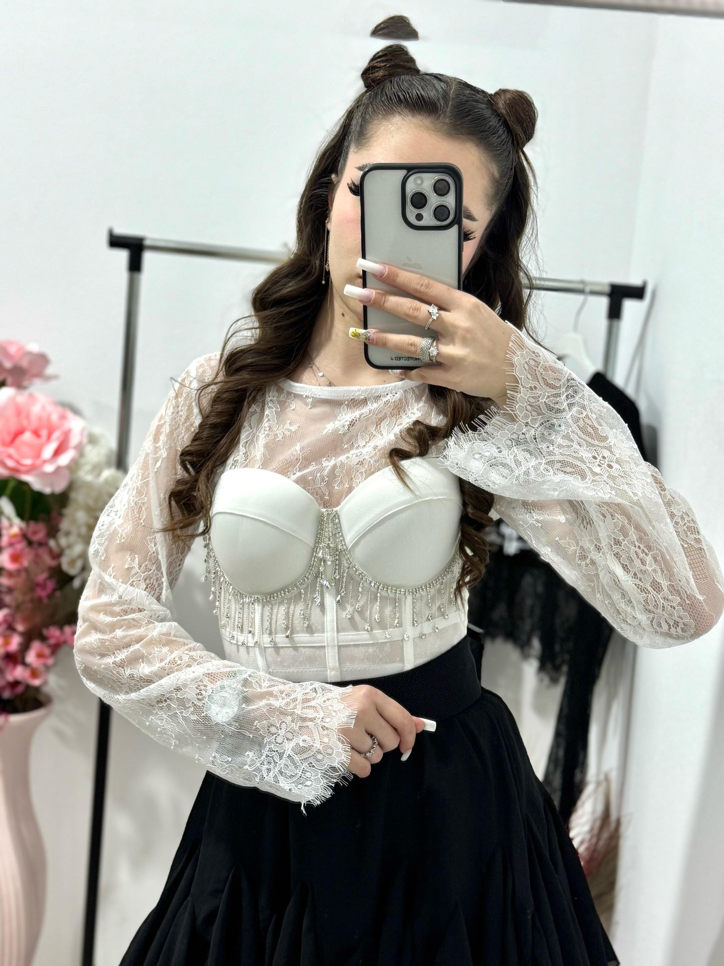 Top White Sparkle