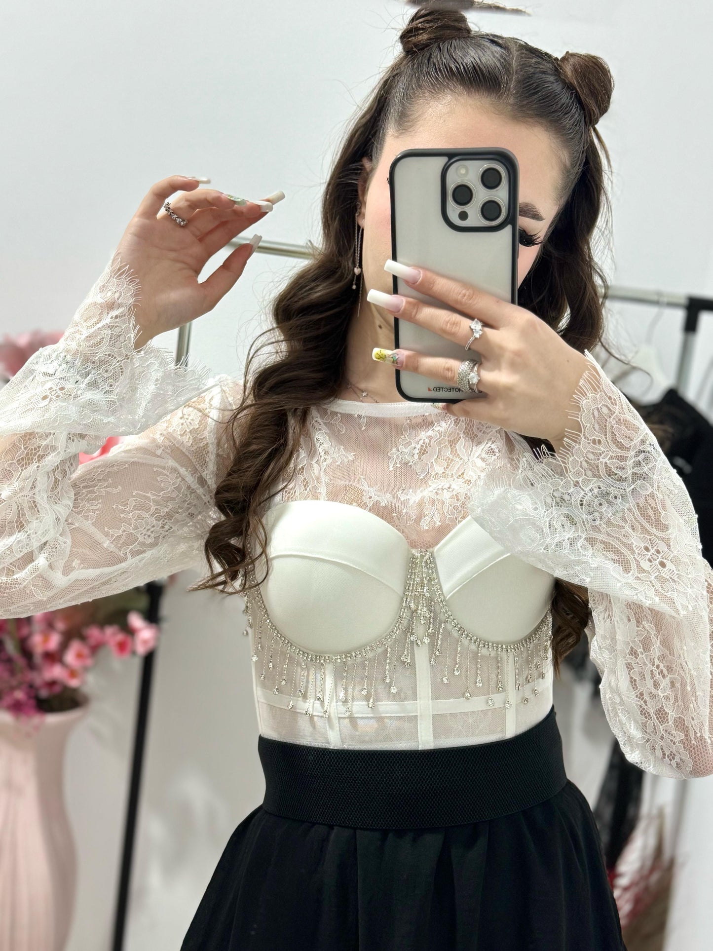 Top White Sparkle
