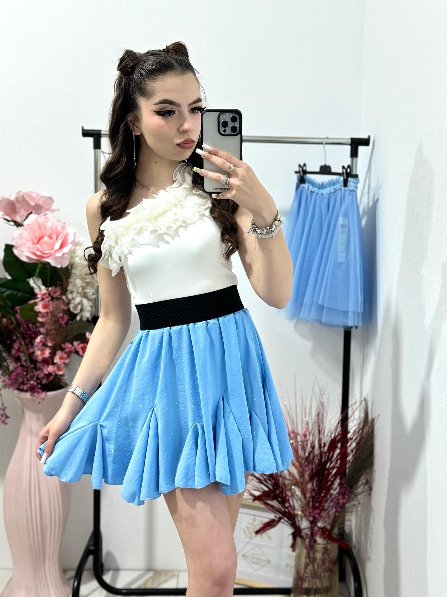 Body dama alb Clarisse