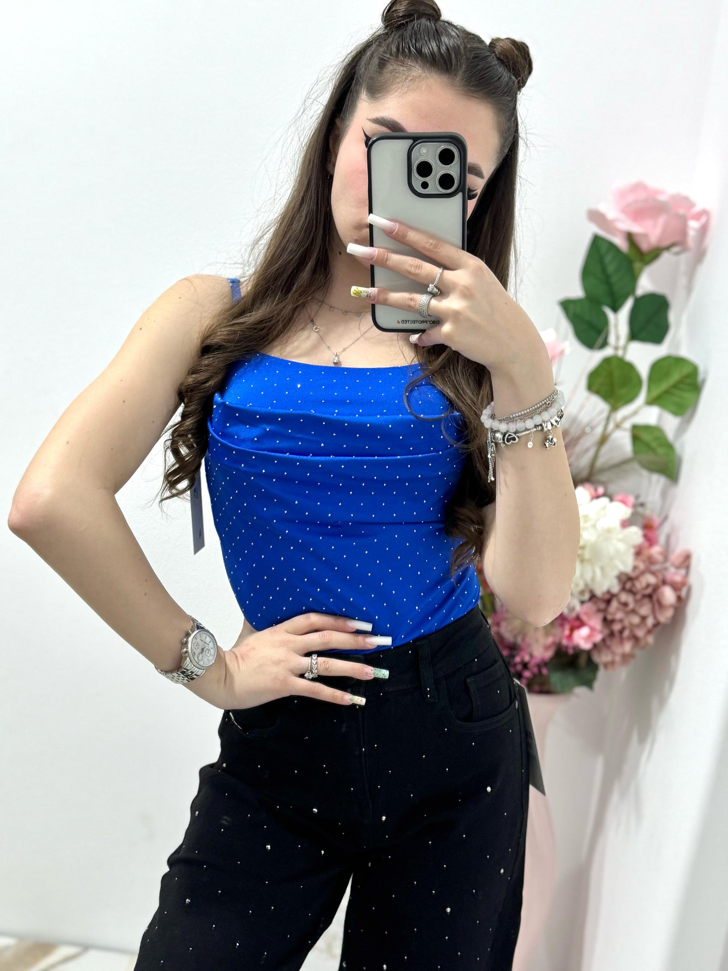Body Alice cu cristale