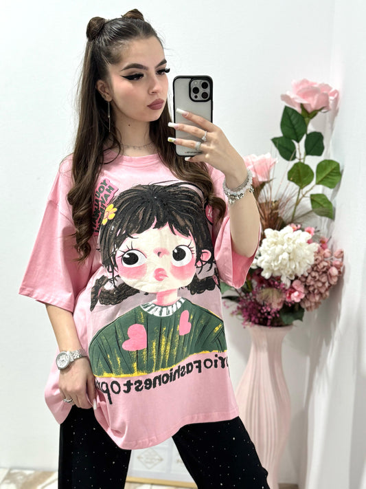 Tricou oversize Lulu