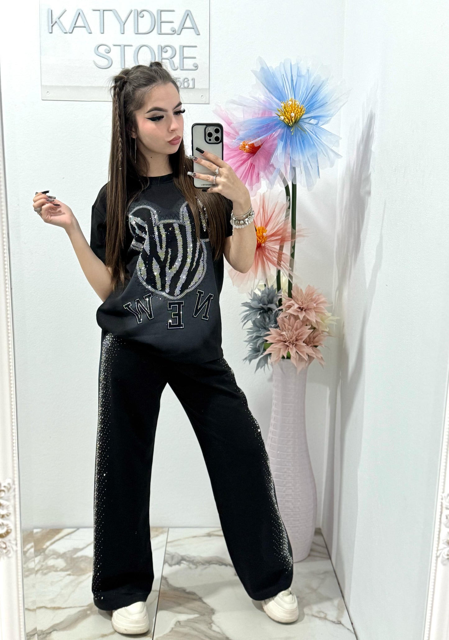 Tricou negru Mikey