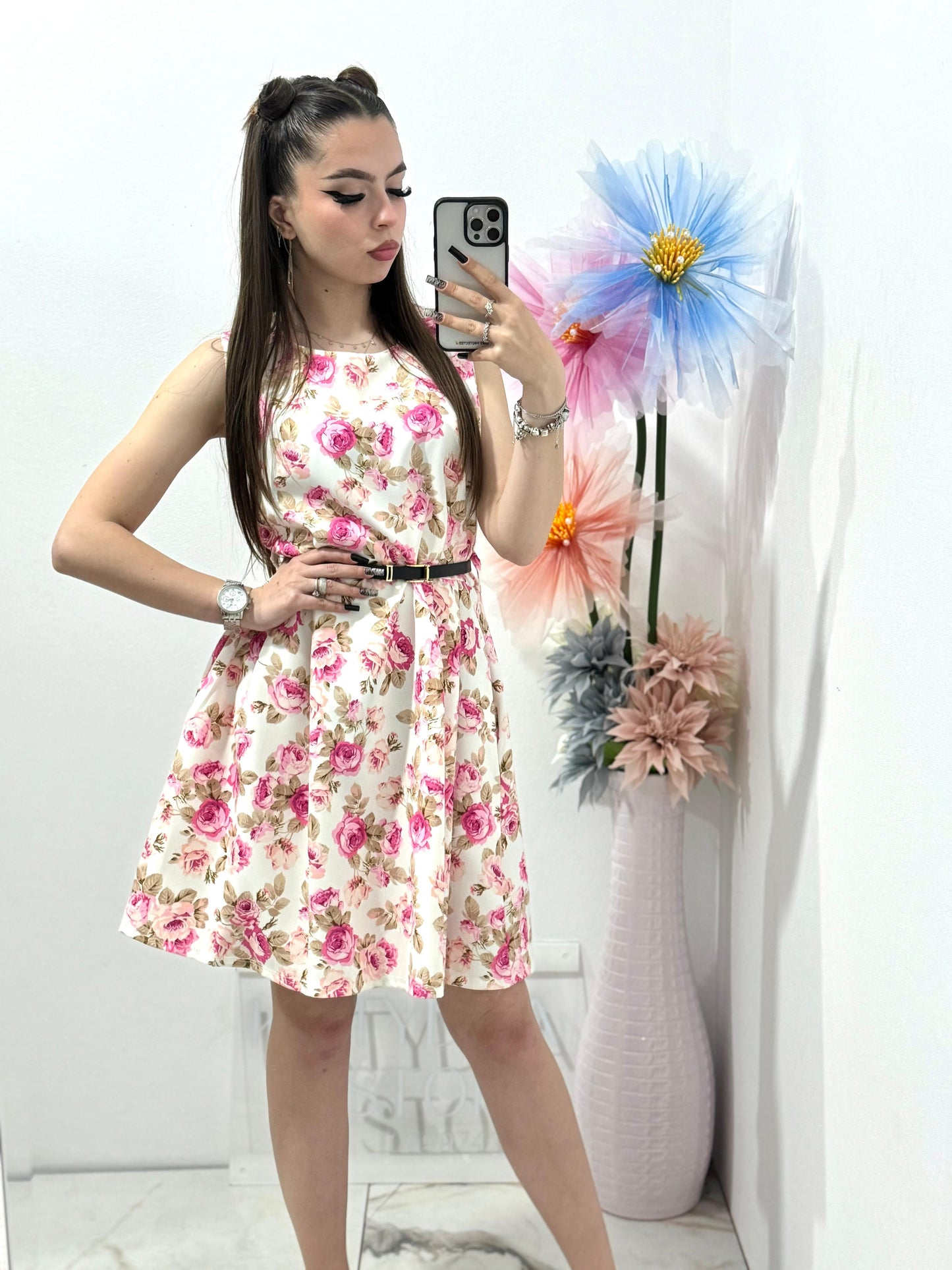 Rochie florala Sara
