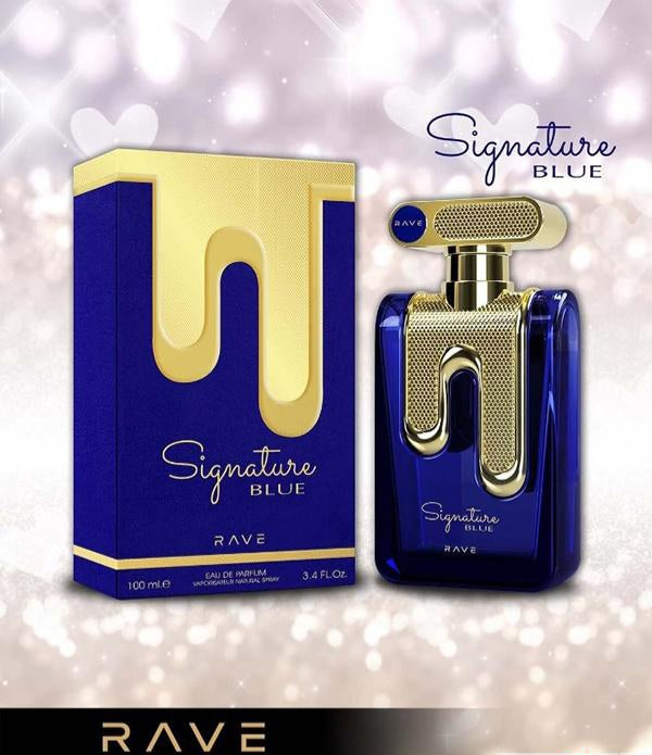 Signature Blue 100ml - Apa de Parfum, barbati