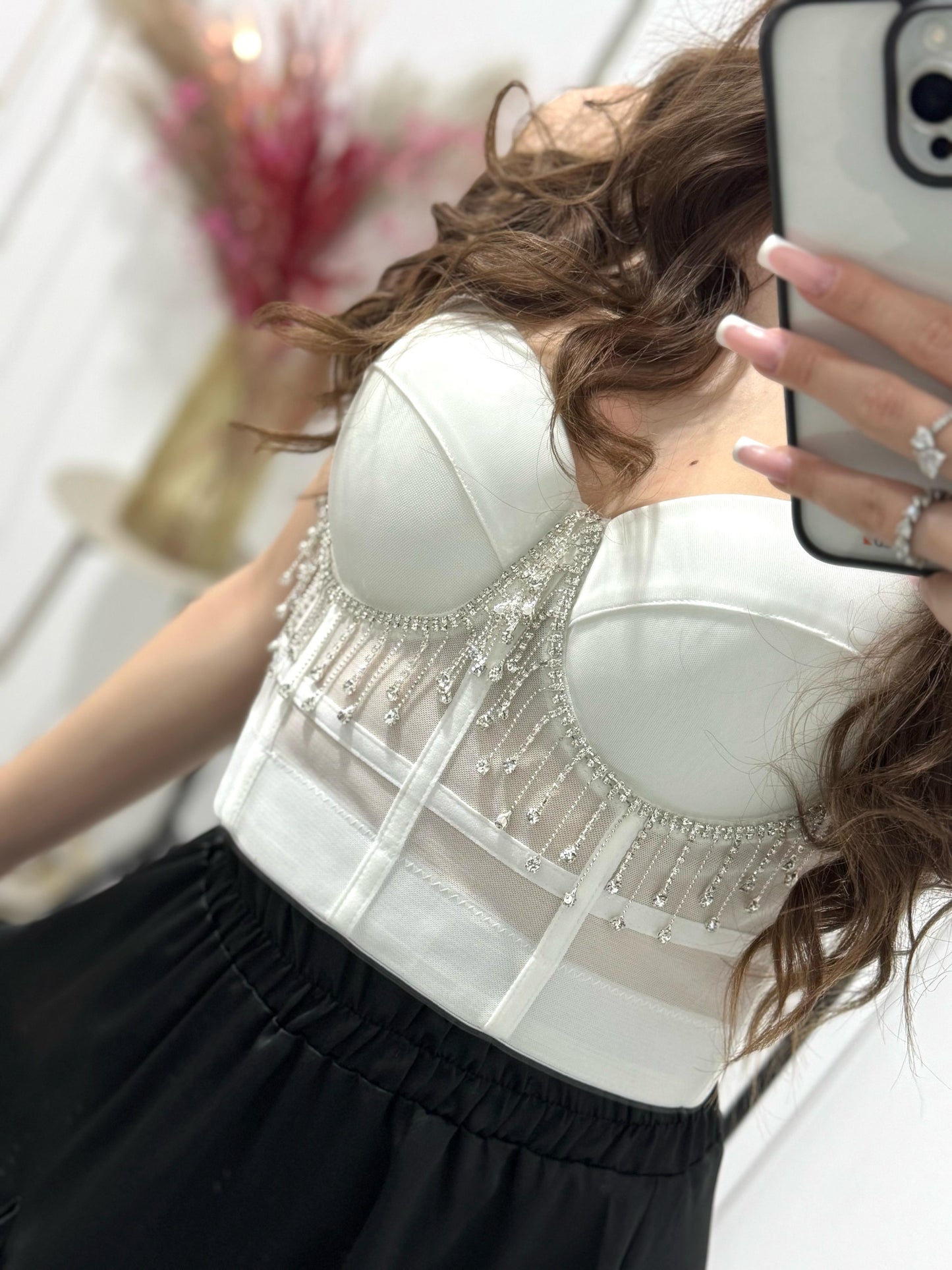 Top White Sparkle