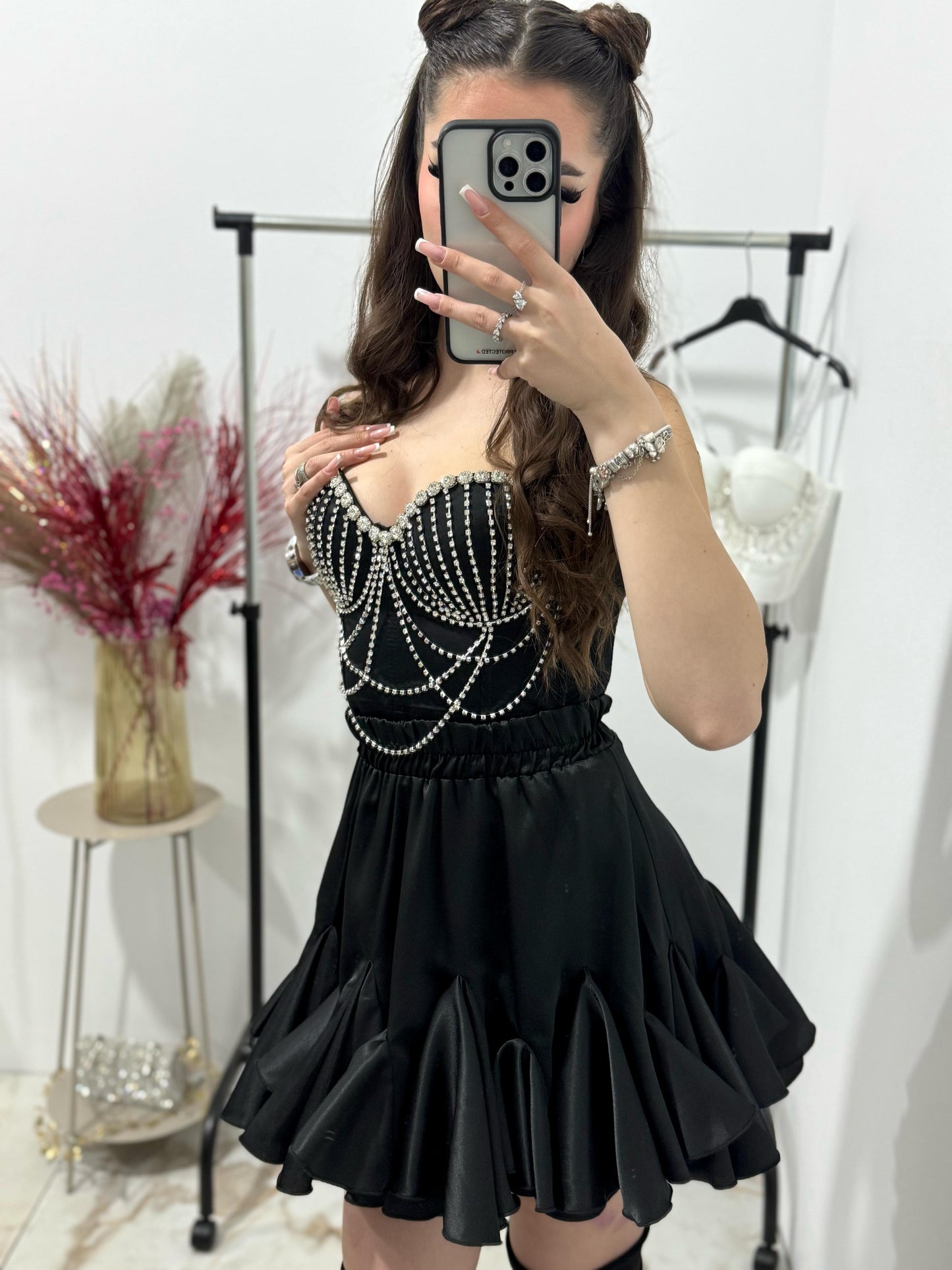 Top elegant cu cristale Sparkle