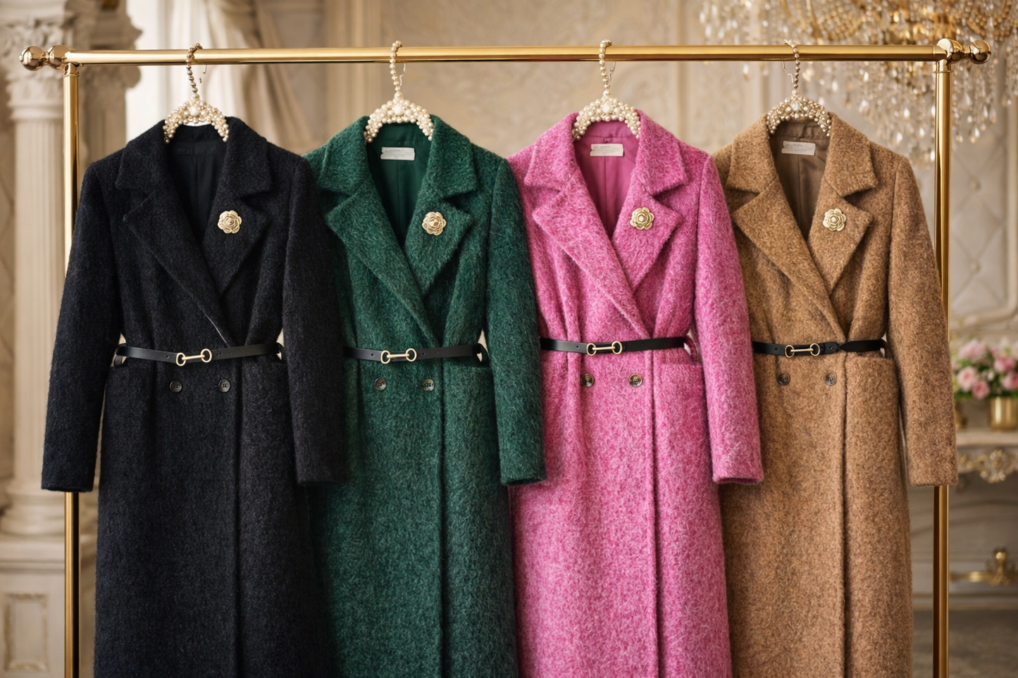 Palton damă lung ELENA