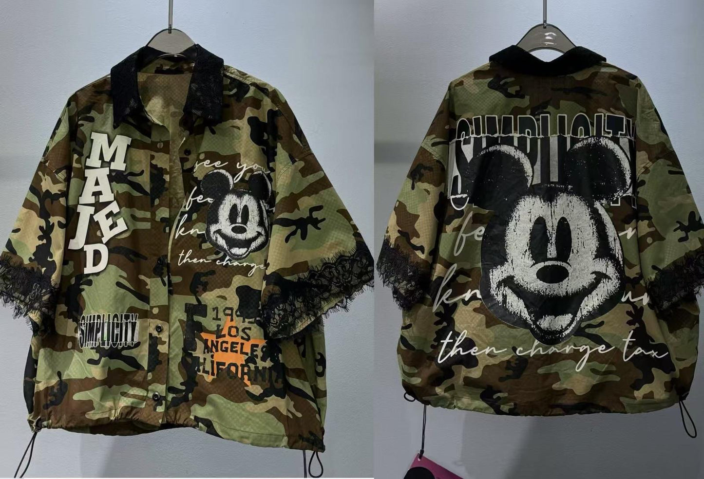Camasa still army cu inspiratii coreene
