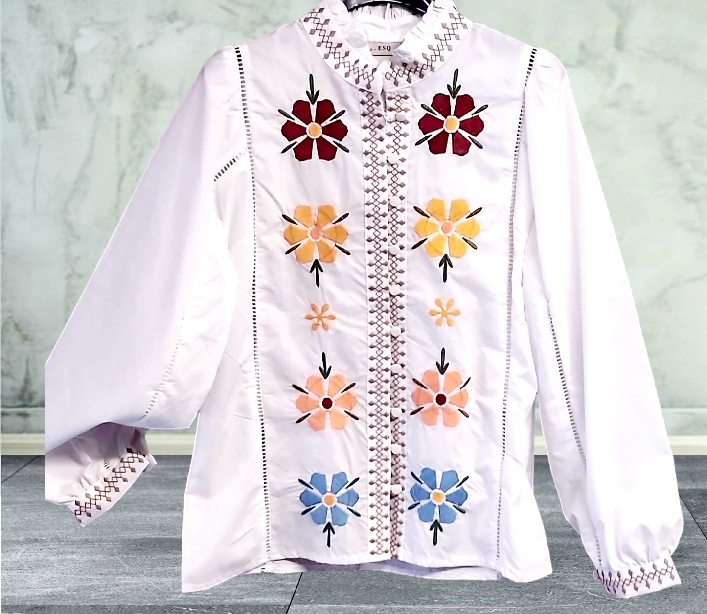 Camasa Flower Print