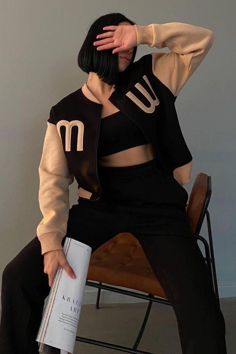 Bluza cu fermoar W
