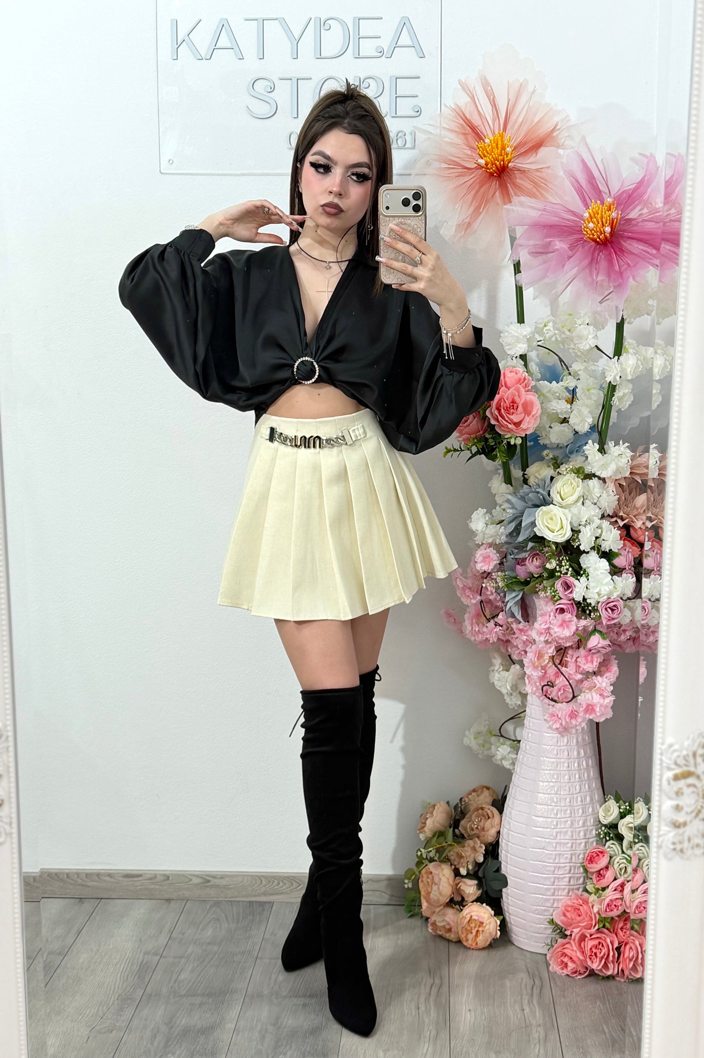 Cămașă satinata KAROLY