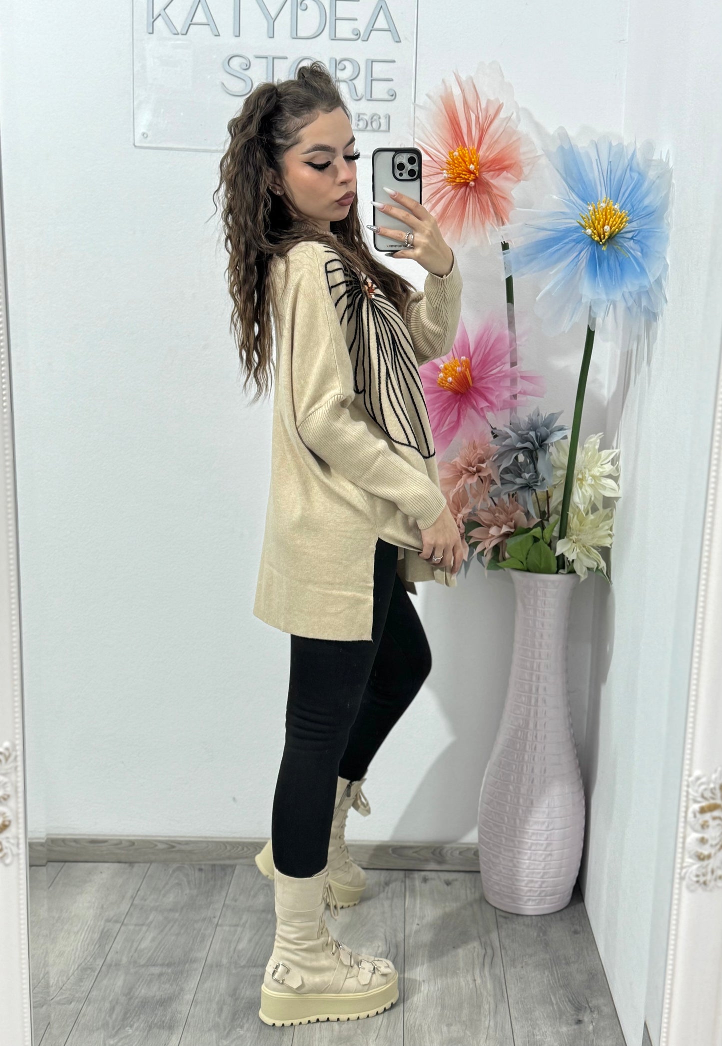 Bluză tip fluturaș DEEA