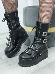 Bocanci cu catarame și ținte ALEXA