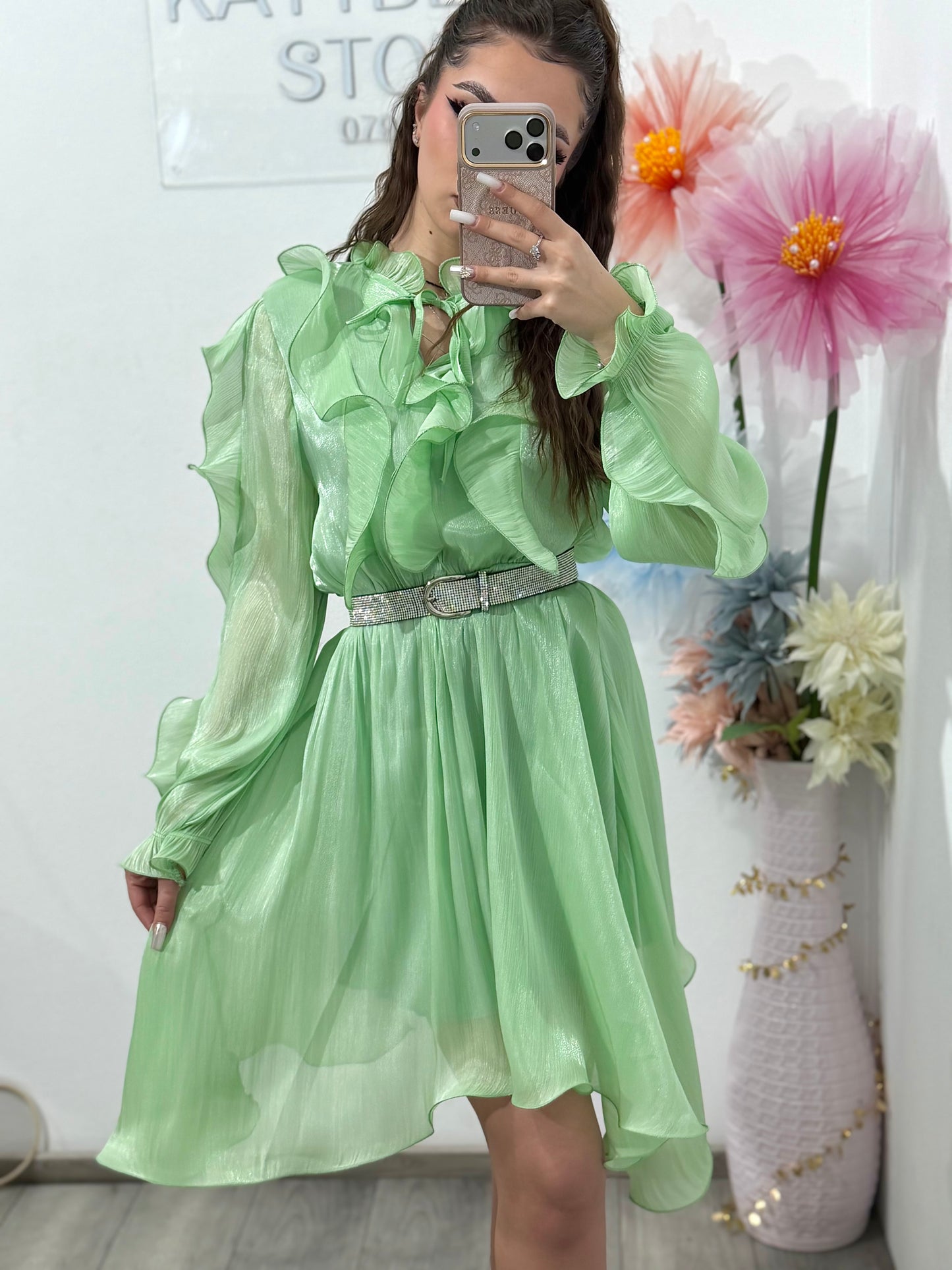 Rochie din organza MARISSE