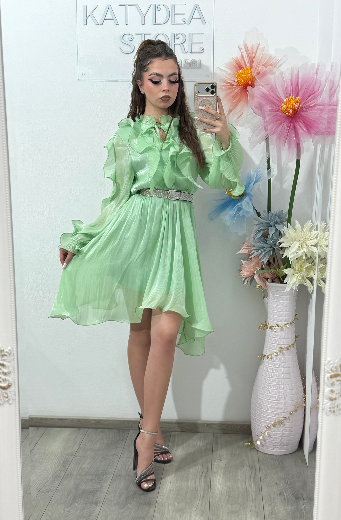 Rochie din organza MARISSE