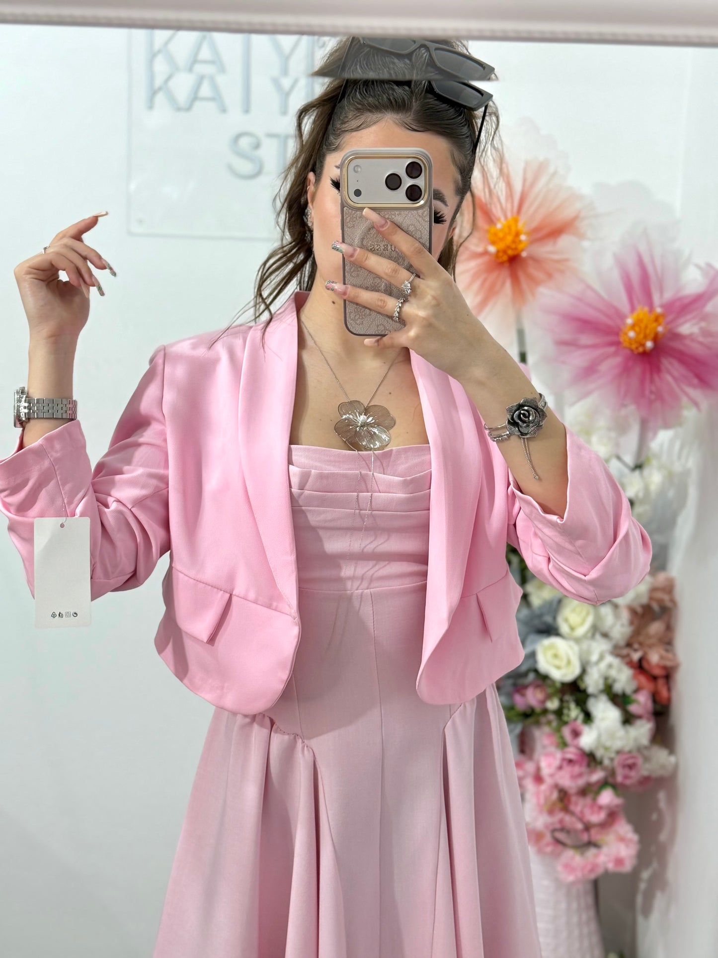 Sacou elegant pink MONIK