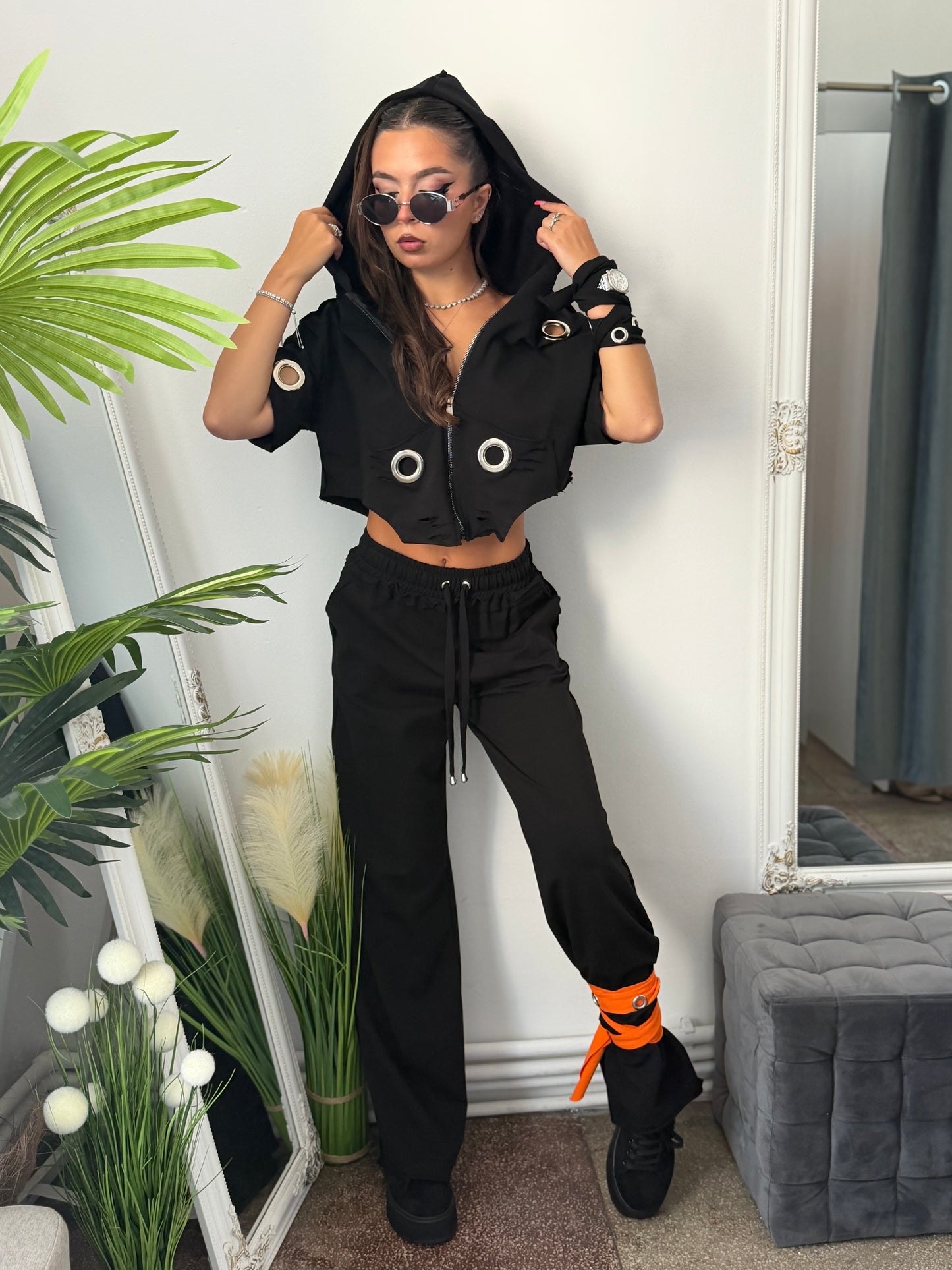 Compleu din 3 piese EXOTIC negru