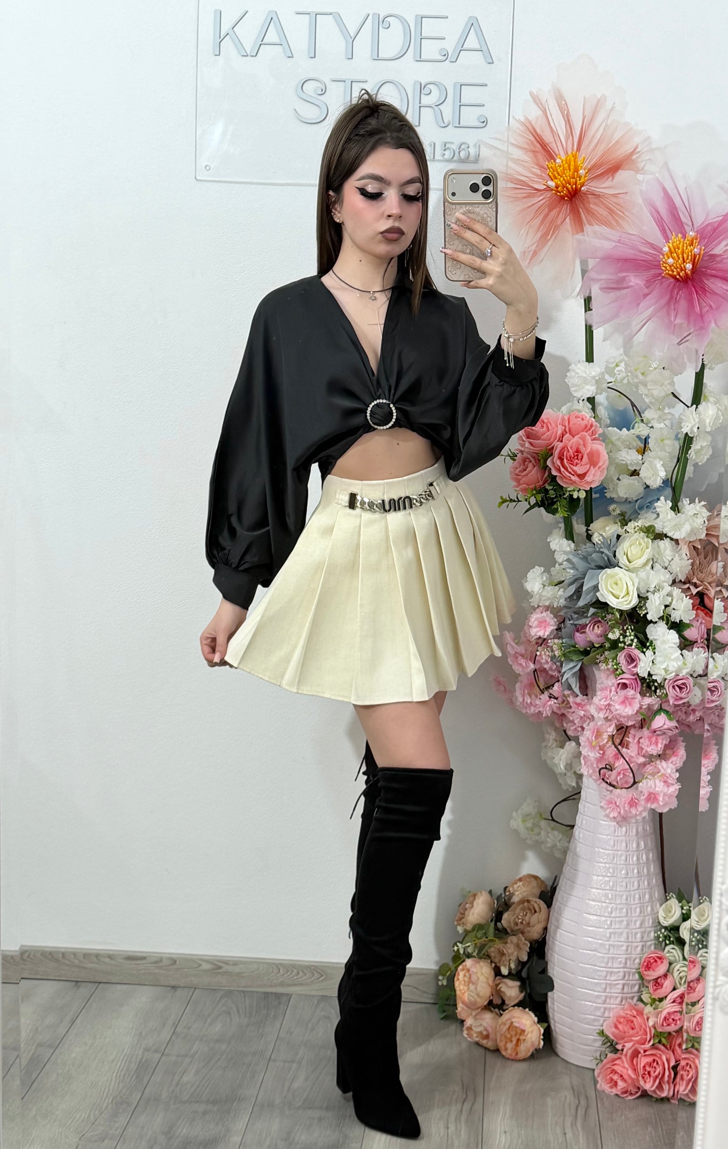 Cămașă satinata KAROLY