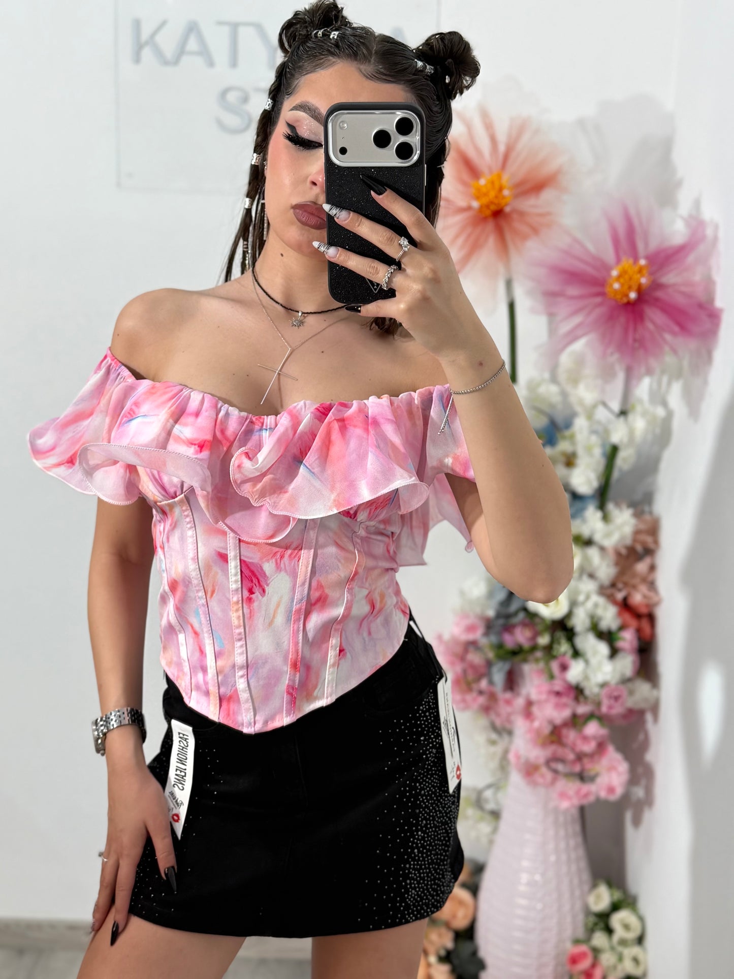 Top tip corset GIRLY roz