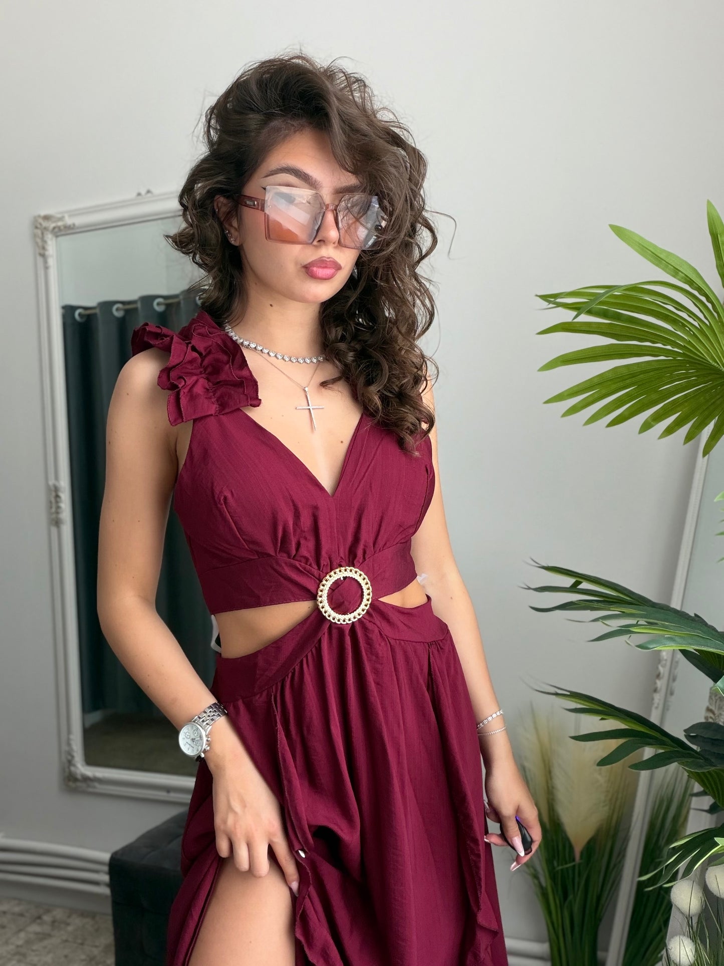 Rochie grena Goddess