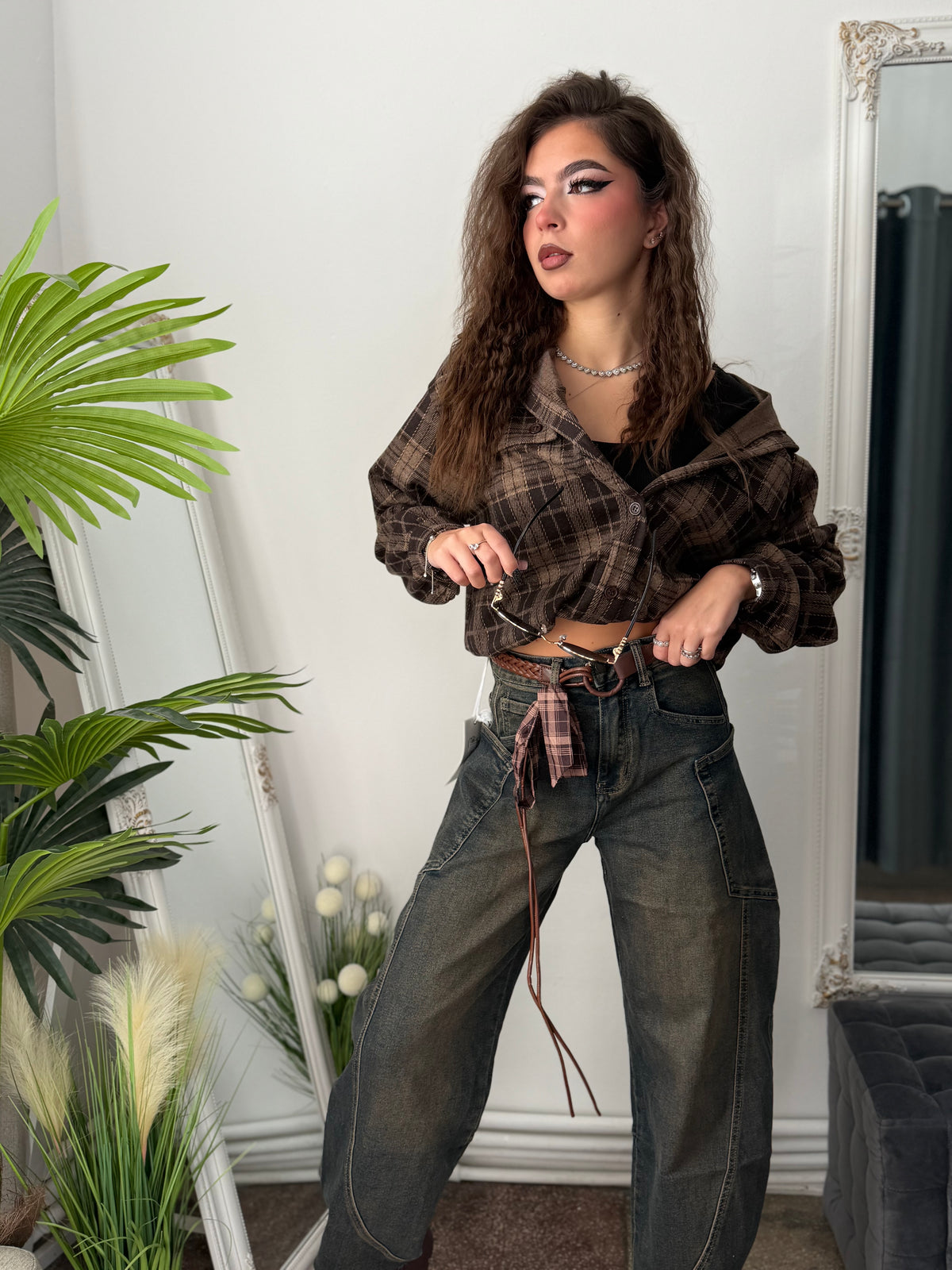 Jeans BalloonFit BROWN