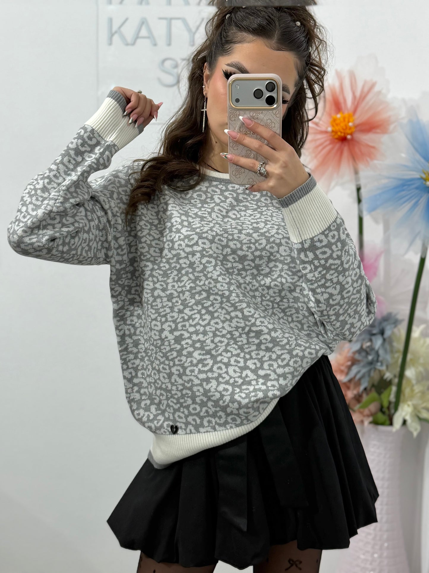 Pulover Animalprint ELISS