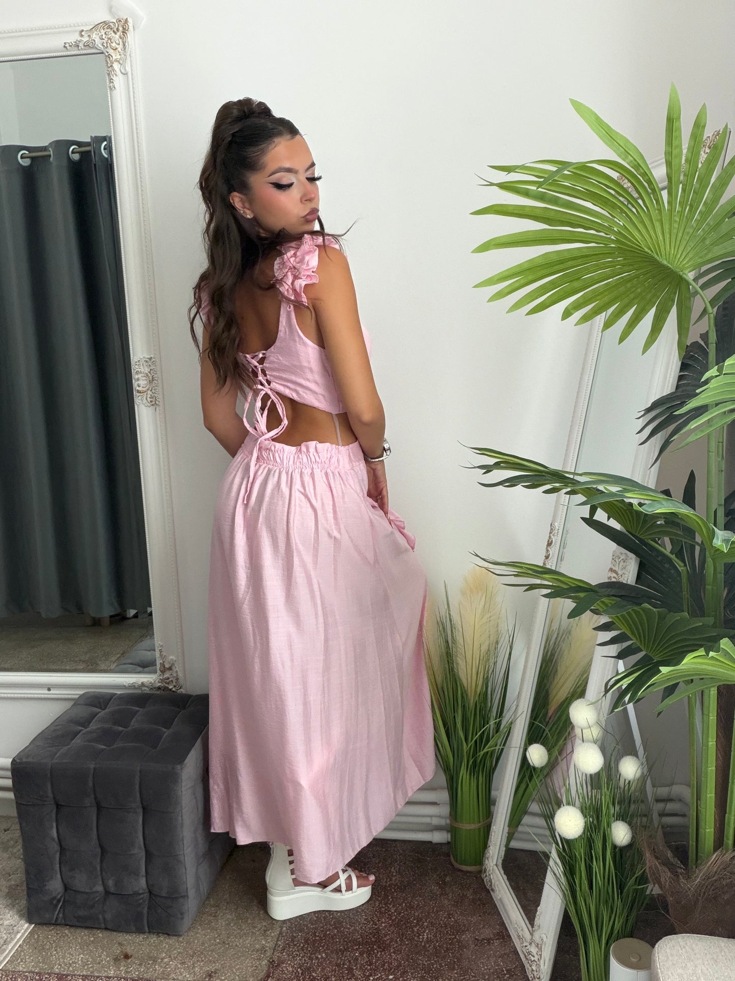 Rochie pink Goddess
