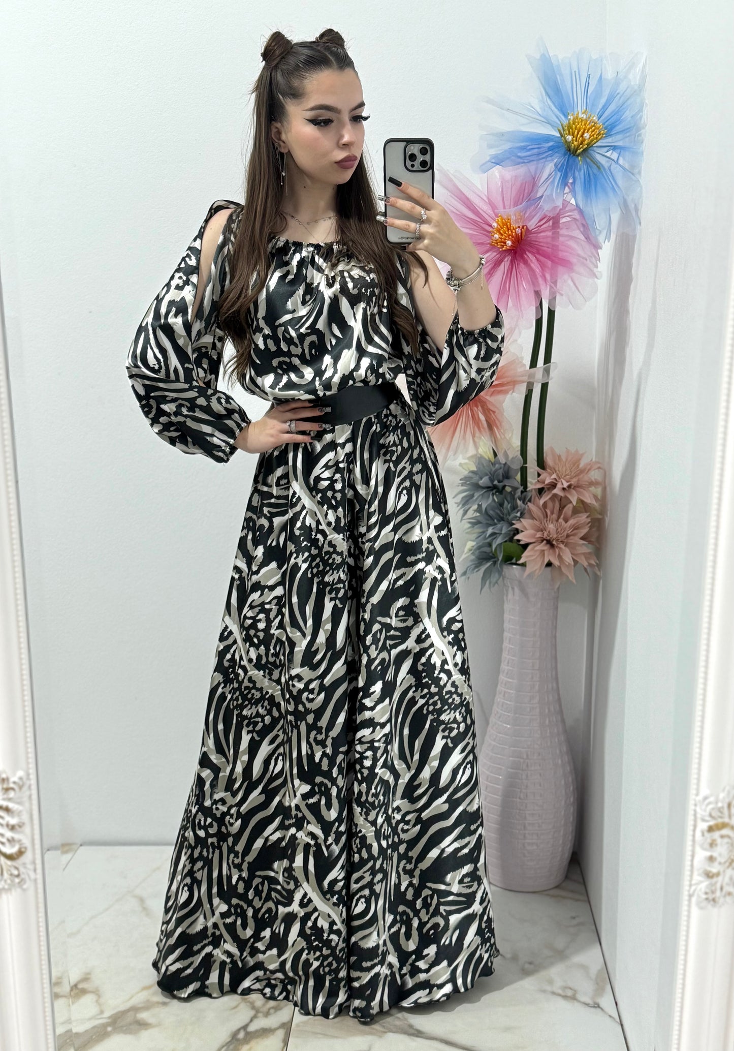 Rochie satin Deea