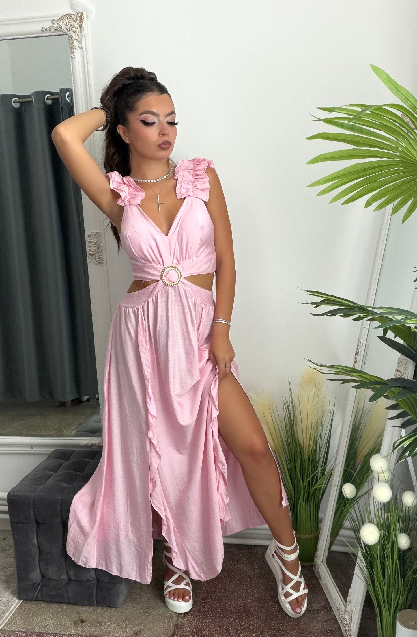 Rochie pink Goddess