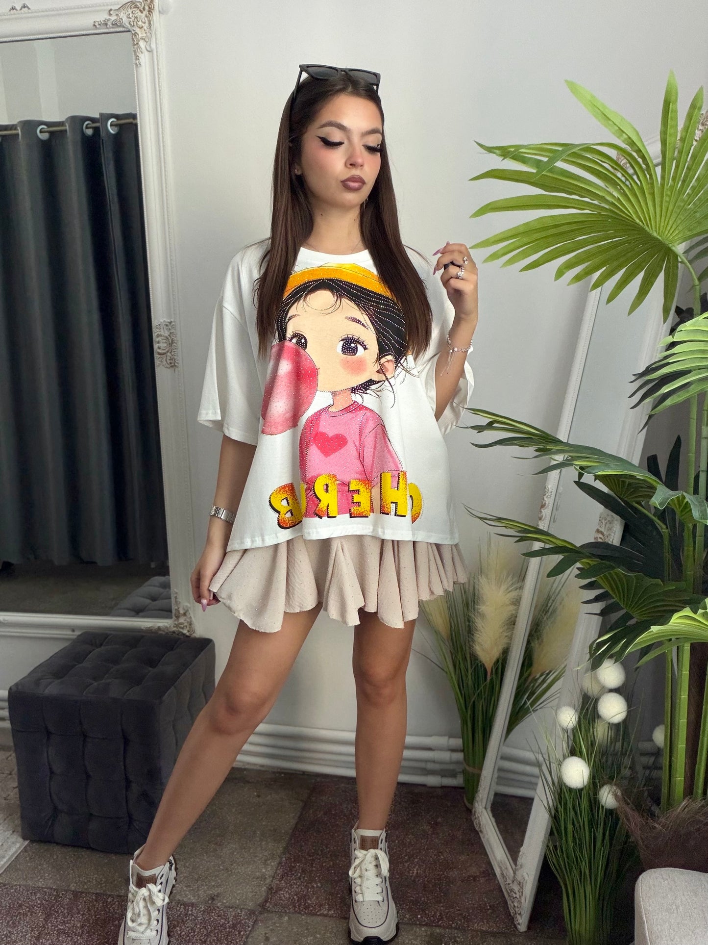 Tricou HERO alb