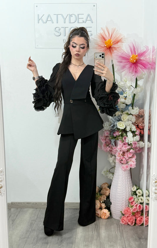 Salopeta eleganta neagra Helen