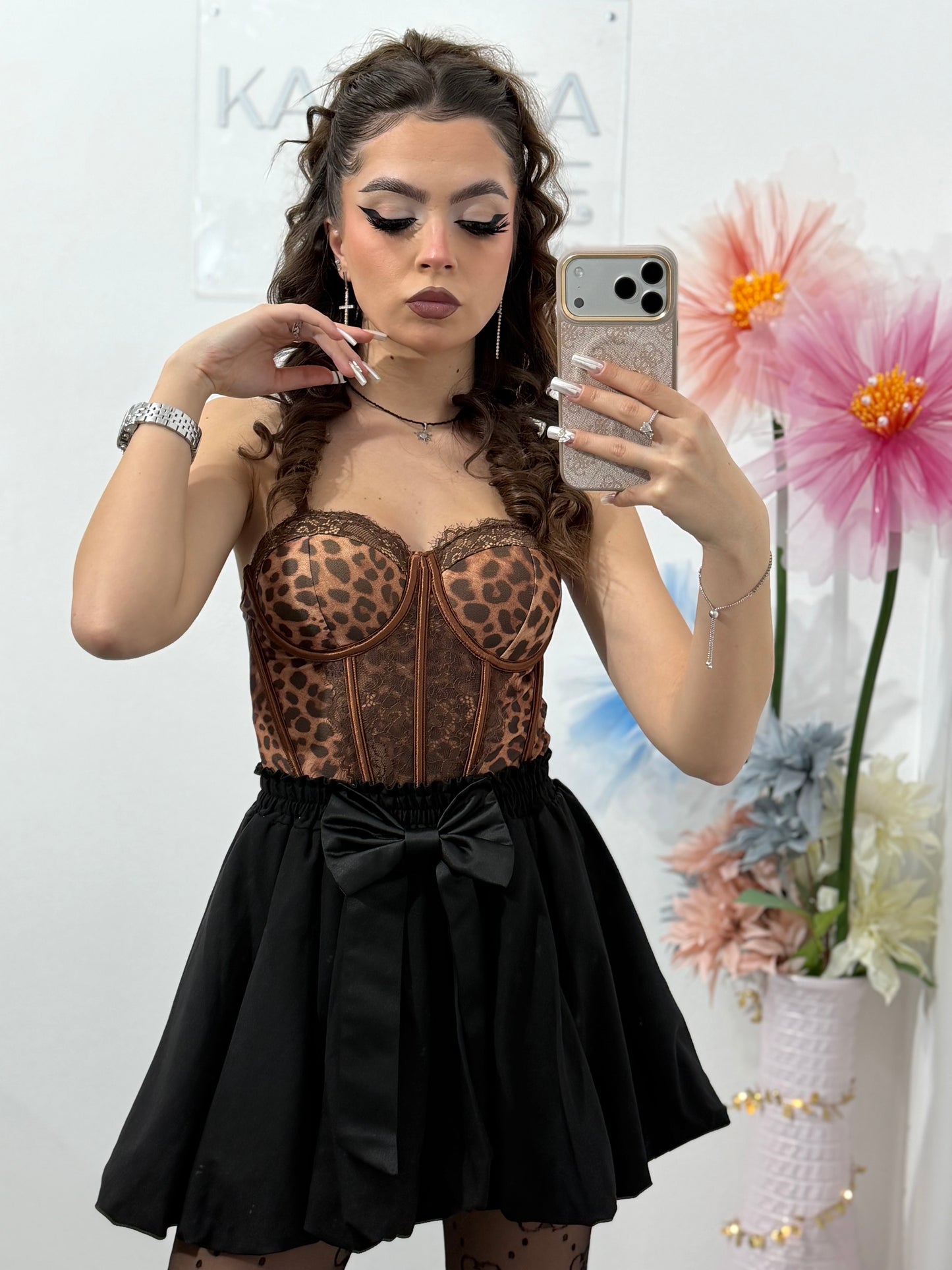 Top animalprint OLGA