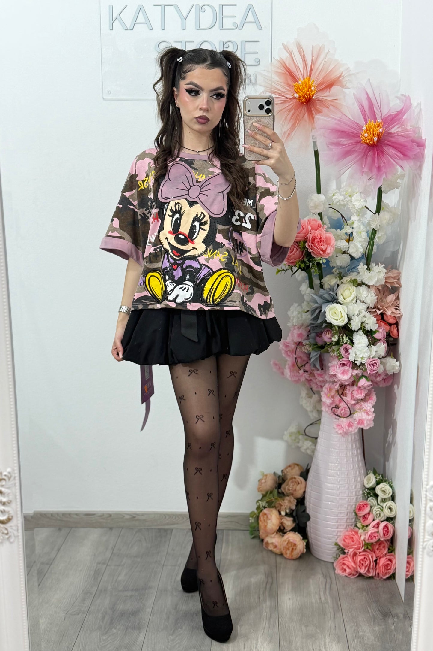 Tricou ARMY MIKY roz
