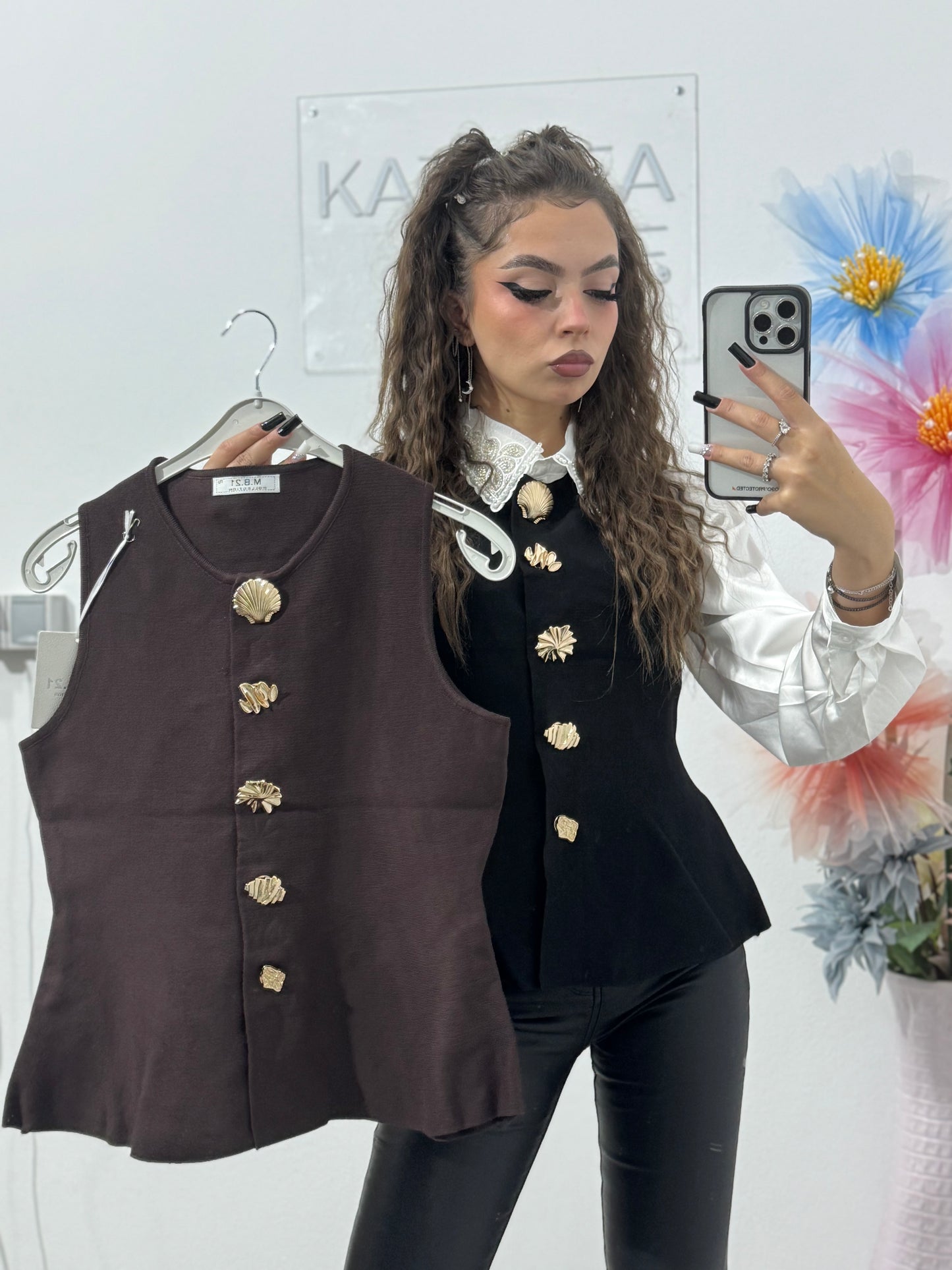 Vestă din tricot Anelis