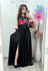 Rochie elegantă din satin Rosses