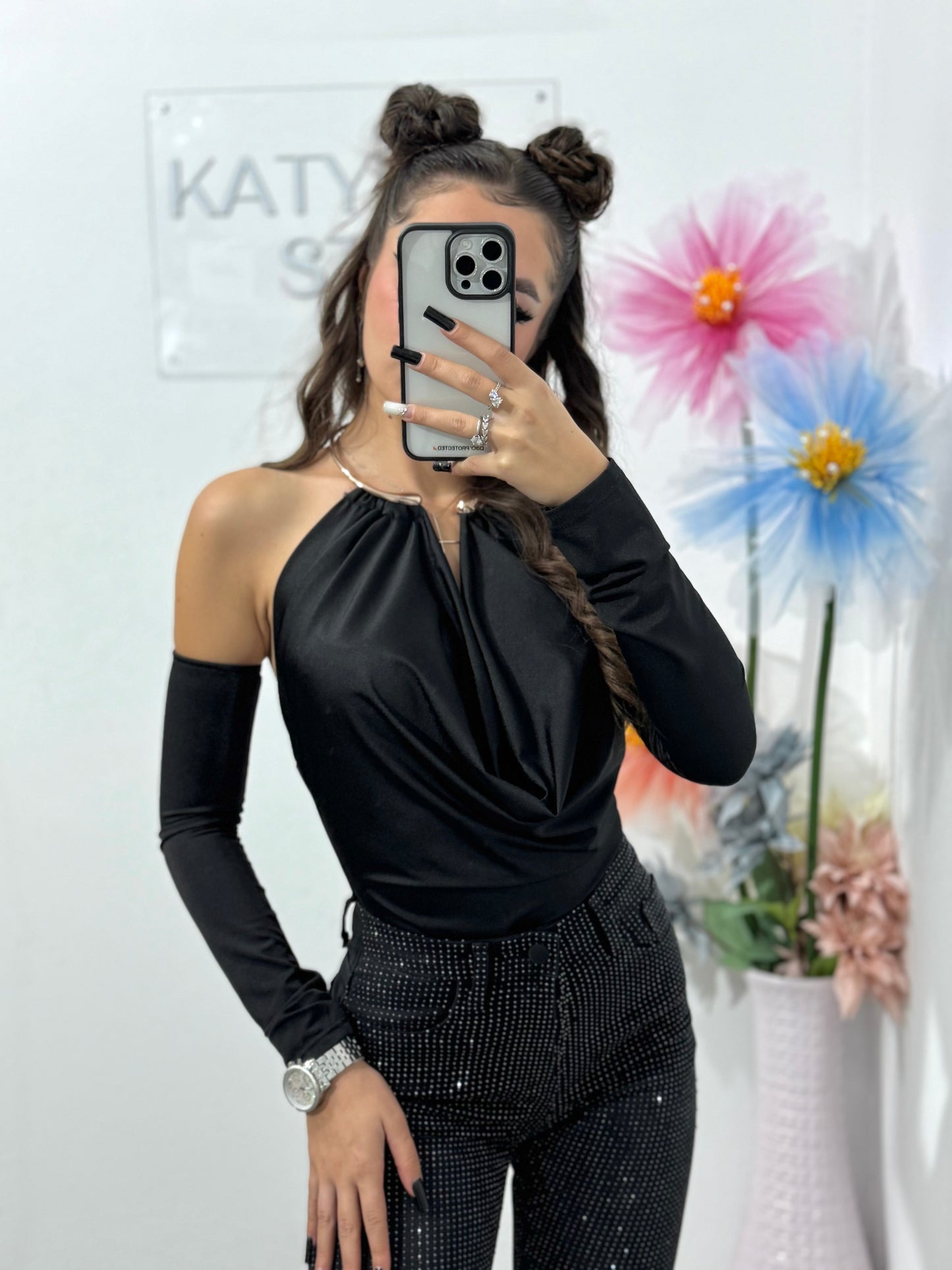 Body cu mâneci detașabile Wella