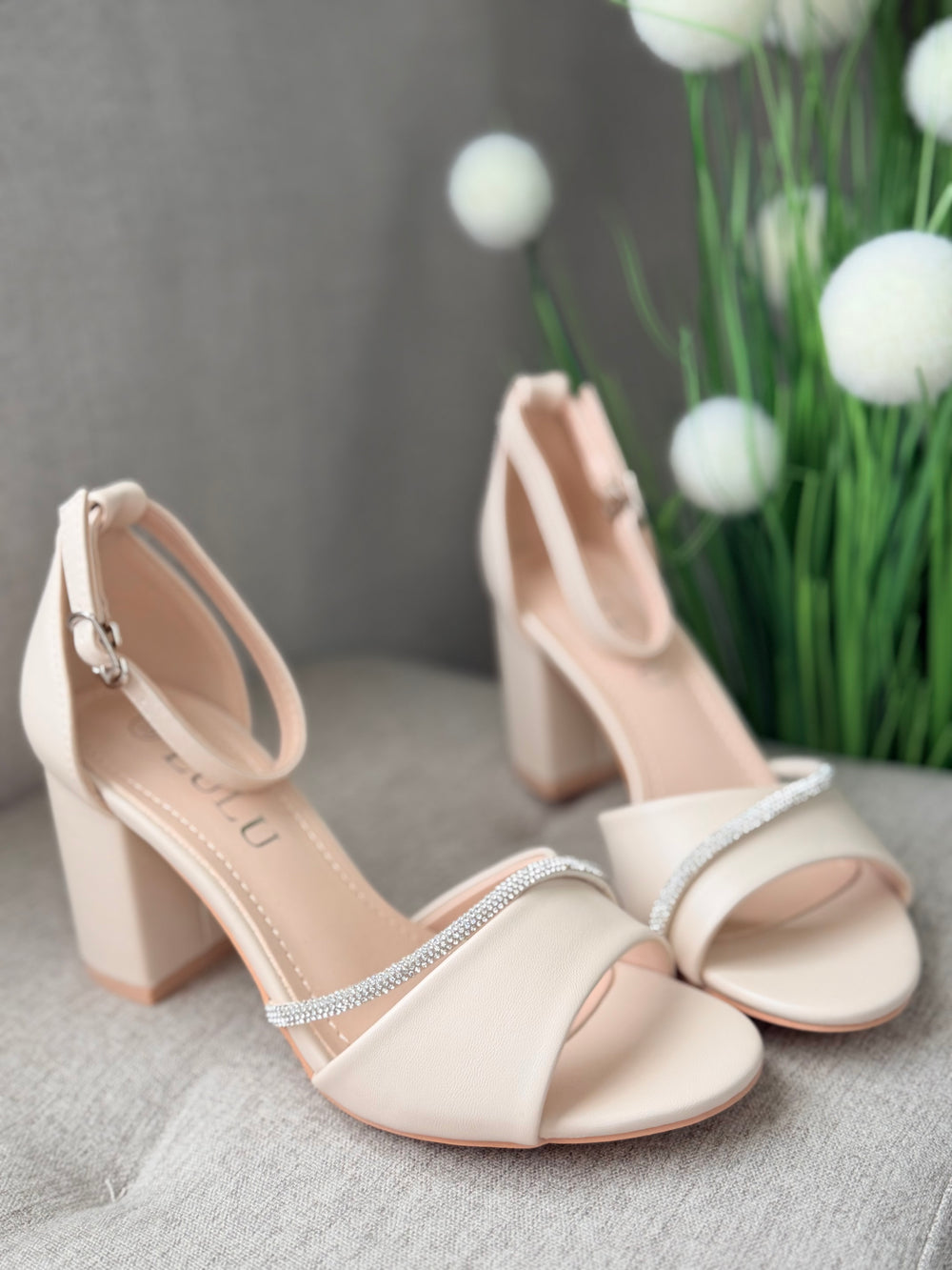 Sandale elegante bej ANNA MARIA
