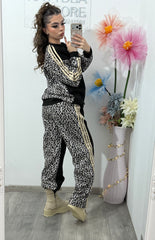 Compleu format din 2 piese ANIMALPRINT DELIA