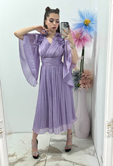 Rochie elegantă din organza Violetta
